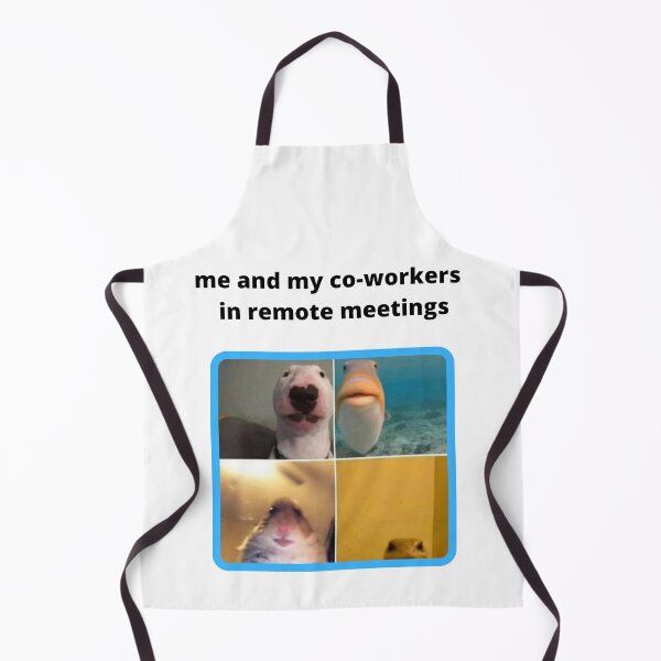 Item preview, Funny Co Workers Remote Meetings designed and sold by Voxarto.
