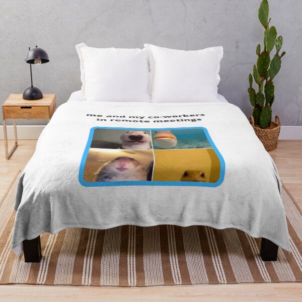 Item preview, Funny Co Workers Remote Meetings designed and sold by Voxarto.