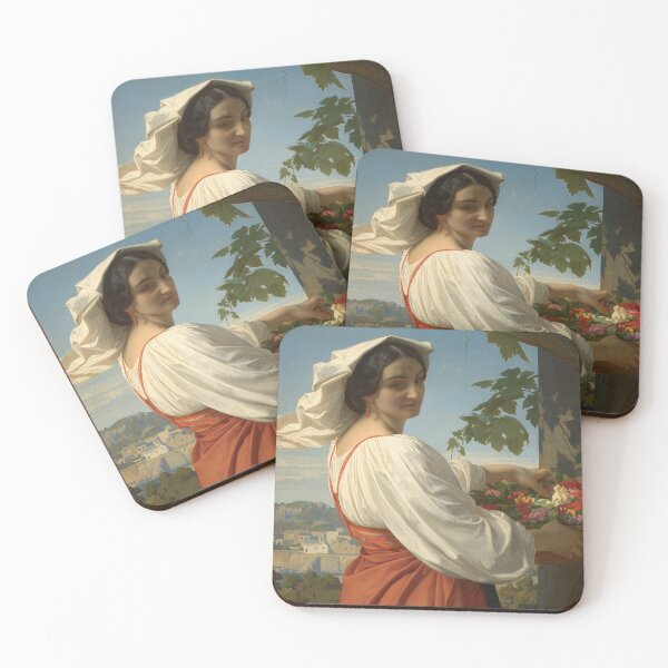 Item preview, La Chiaruccia (1848) - Alexandre Cabanel designed and sold by SALON DES ARTS.
