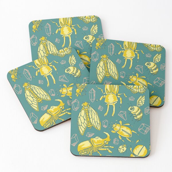 Item preview, Jewel beetles - Golden designed and sold by antipode-artist.