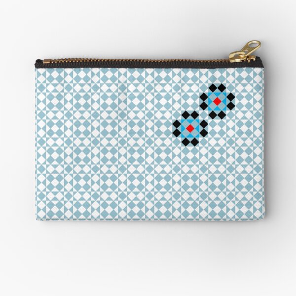 Math Tessellation Pattern Zipper Pouch