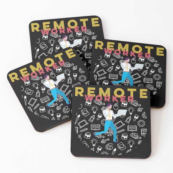 Item preview, Remote worker home office nomad location-independent designed and sold by Zwuck.