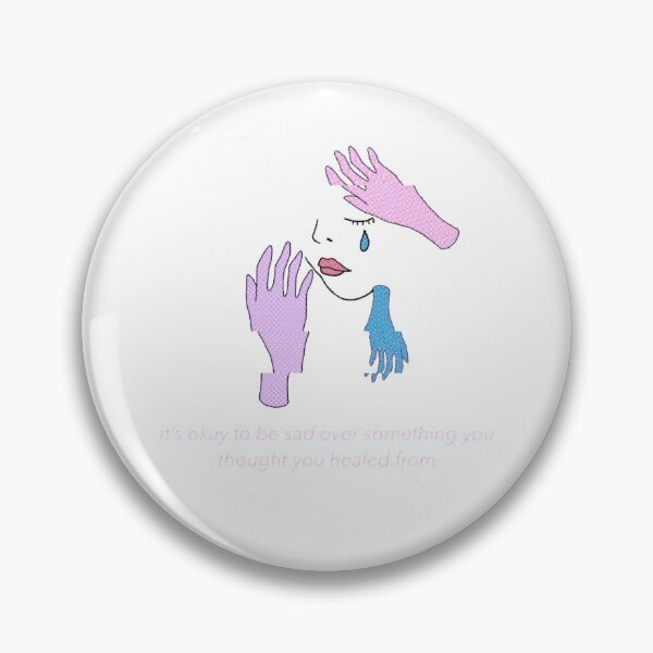 Item preview, it's okay to not be okay (glitched version)  designed and sold by Amanda Money Smith.