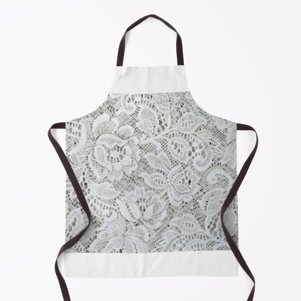 Item preview, Classic White Floral Lace Pattern designed and sold by newburyboutique.