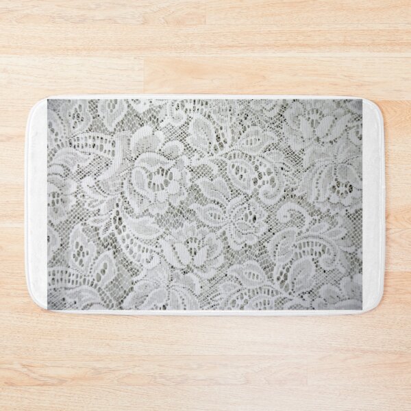 Item preview, Classic White Floral Lace Pattern  designed and sold by newburyboutique.