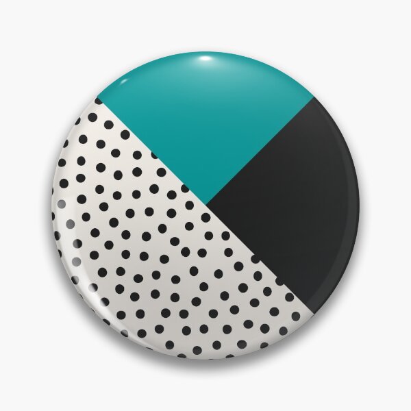 Item preview, Dots and Colors - Turquoise Charcoal designed and sold by La Chic.