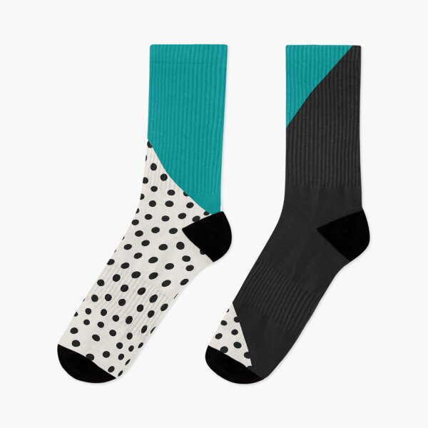 Item preview, Dots and Colors - Turquoise Charcoal designed and sold by La Chic.