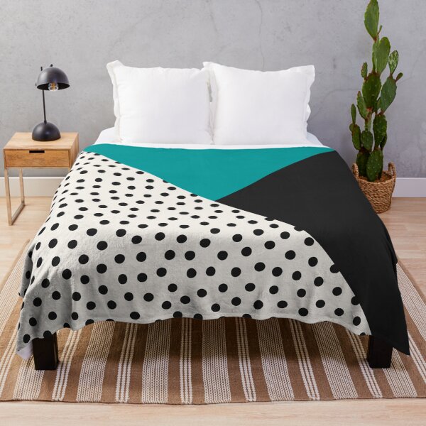 Item preview, Dots and Colors - Turquoise Charcoal designed and sold by La Chic.