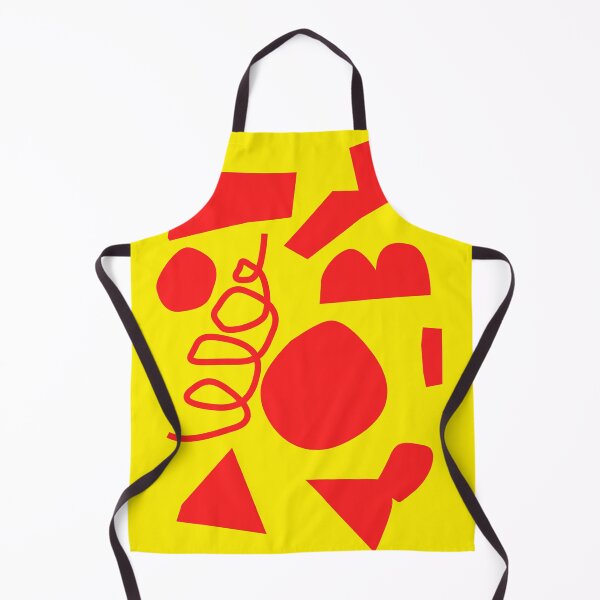 Item preview, Red and Yellow | abstract geometric play with shapes designed and sold by TeuntjeFleur.