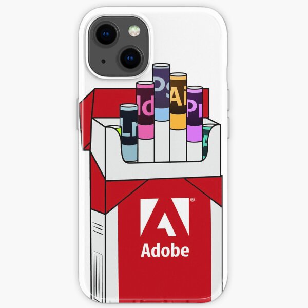 Adicción a Adobe Funda blanda para iPhone