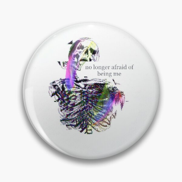 Item preview, no longer afraid of being me  designed and sold by Amanda Money Smith.