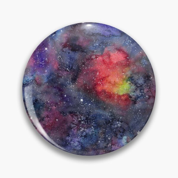 Item preview, Galaxy with Supernova in Watercolor designed and sold by RubatoArts.