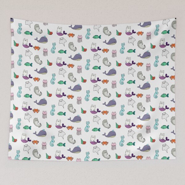 Item preview, SEA CAT PACK designed and sold by Glossypop.