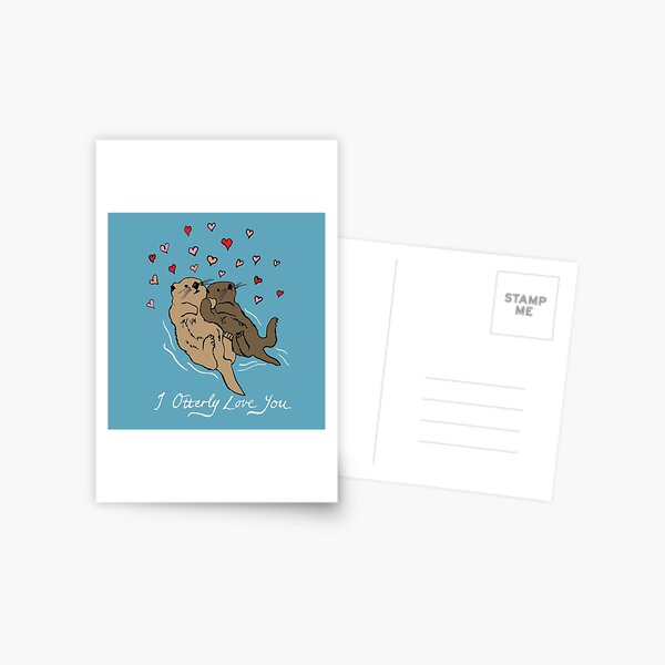 Item preview, I Otterly Love You designed and sold by Laura-Fearn.