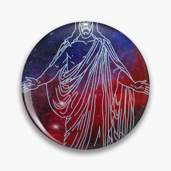 Item preview, LDS Space Jesus Logo designed and sold by wordscribbles.