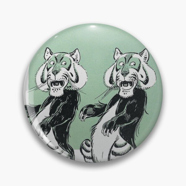 Artikelvorschau, Creeping Tigers Illustration from the Wizard of Oz vintage art entworfen und verkauft von Vintage Designs +.