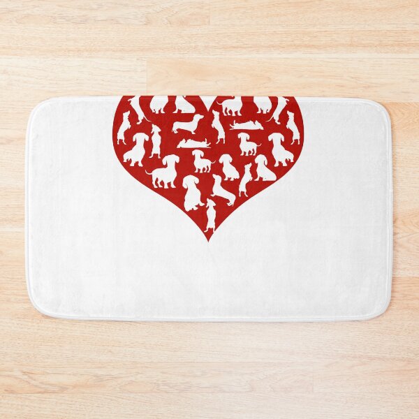 Item preview, Dachshund Hearts Valentines Day Funny Dog Valentine Gift designed and sold by GINIART.