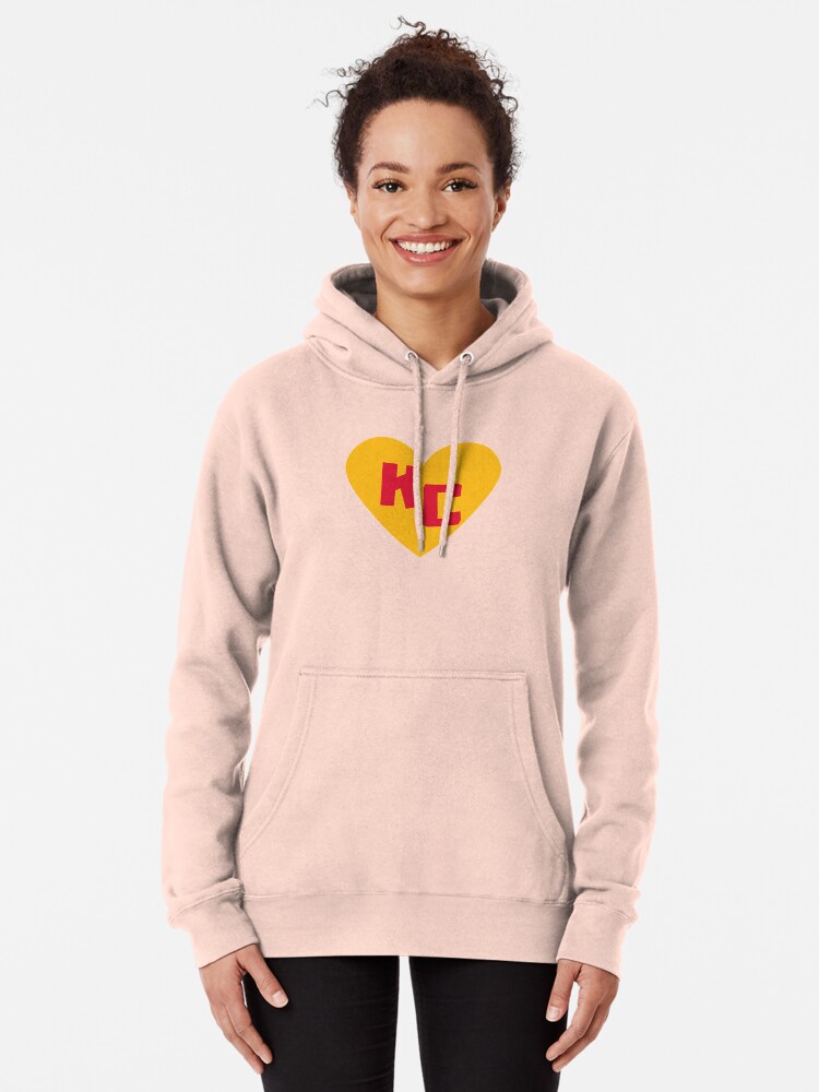 Kansas City Cute Sweatshirt, Football Season Kc Long Sleeve Unisex Hoodie