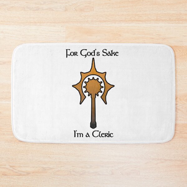 Item preview, For Gods Sake I'm a Cleric designed and sold by Gadsbys-Geeky.