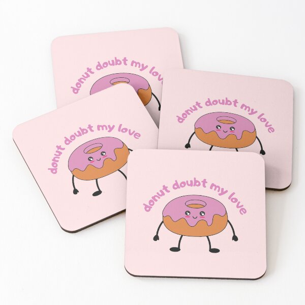 Item preview,  Donut Doubt My Love, Do Not Doubt My Love food Pun designed and sold by GoodMoodFood.