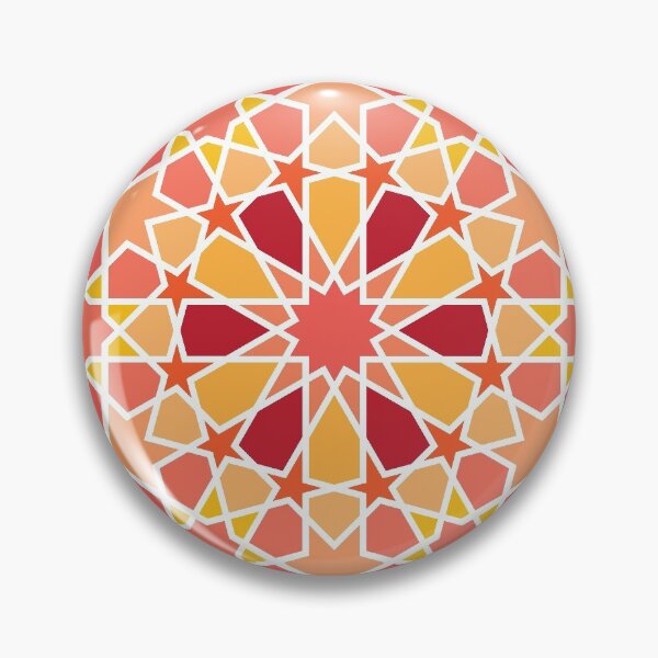 Item preview, Colourful, Geometric, Islamic Tile Design designed and sold by crispy-prints.