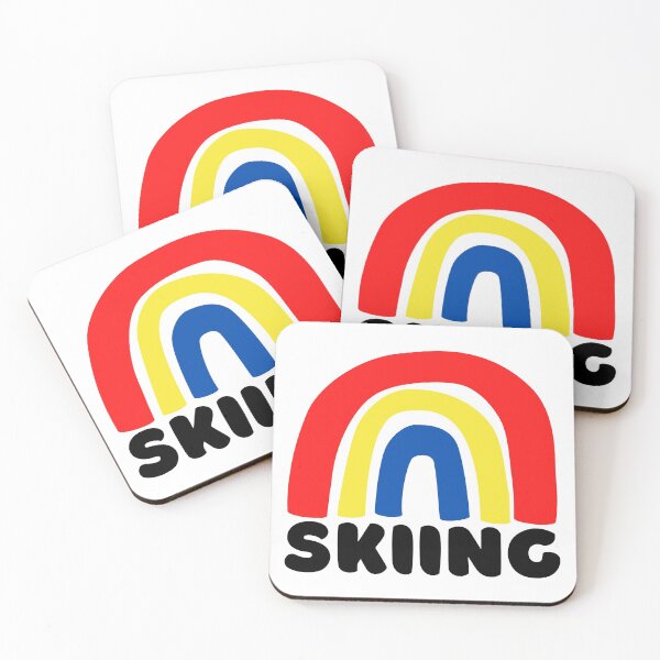 Item preview, Skiing rainbow. designed and sold by TheGreenGoat.