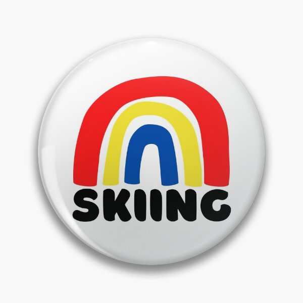 Item preview, Skiing rainbow. designed and sold by TheGreenGoat.