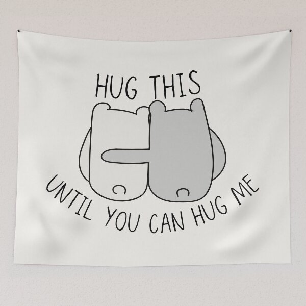 Item preview, Hug This Until You Can Hug Me Bears designed and sold by casualism.