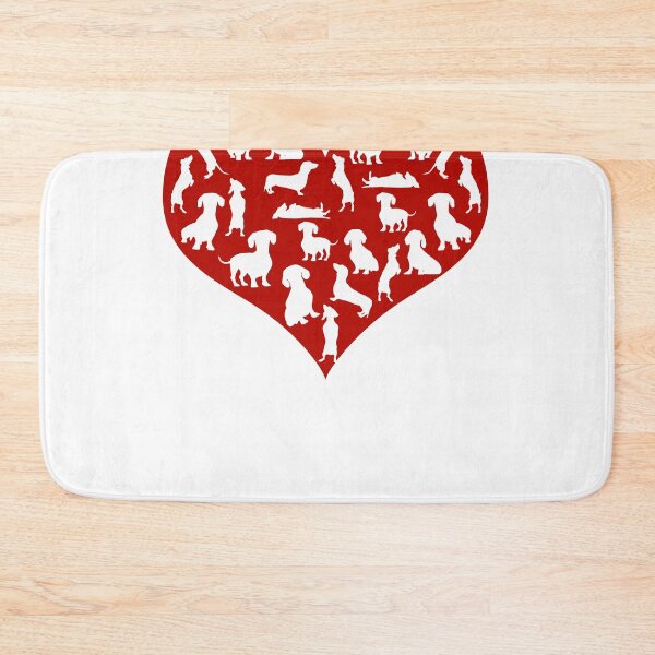 Item preview, Dachshund Hearts Valentines Day Funny Dog Valentine Gift designed and sold by GINIART.