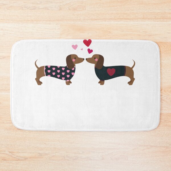 Item preview, Dachshund Hearts Valentines Day Funny Dog Valentine Gift designed and sold by GINIART.
