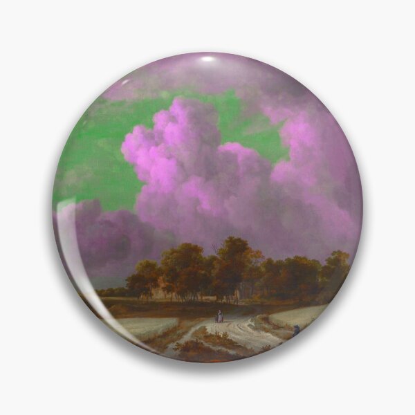 Item preview, jacob van ruisdael wheat fields Surreal Color Customizer designed and sold by LoraLoo.