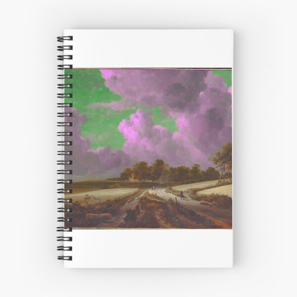 Item preview, jacob van ruisdael wheat fields Surreal Color Customizer  designed and sold by LoraLoo.