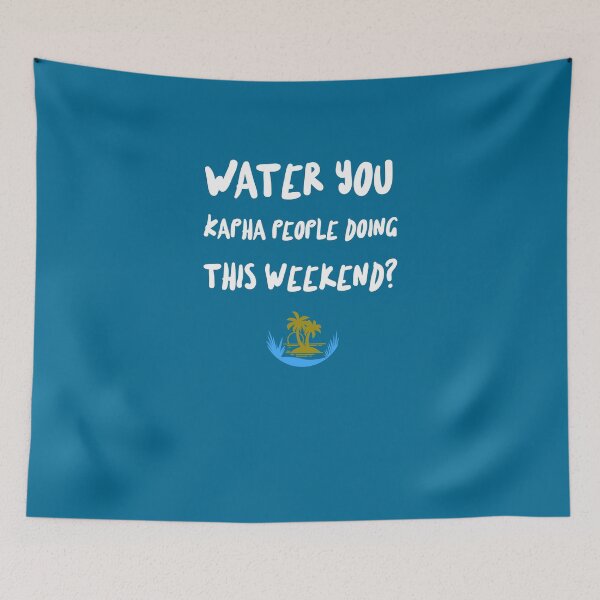 Item preview, Water You Kapha People Doing This Weekend designed and sold by Ayurveda Fun Store.