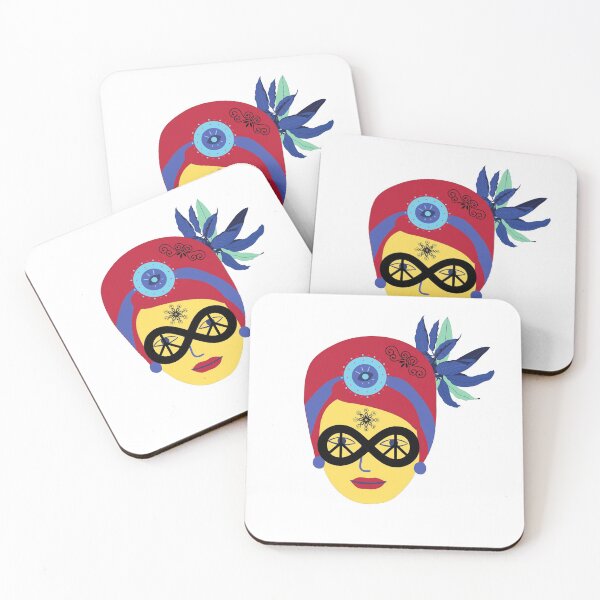 Item preview, Woman with feather headdress designed and sold by KQ1985.