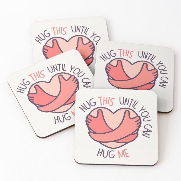 Item preview, Heartwarming Hug This Until You Can Hug Me designed and sold by casualism.