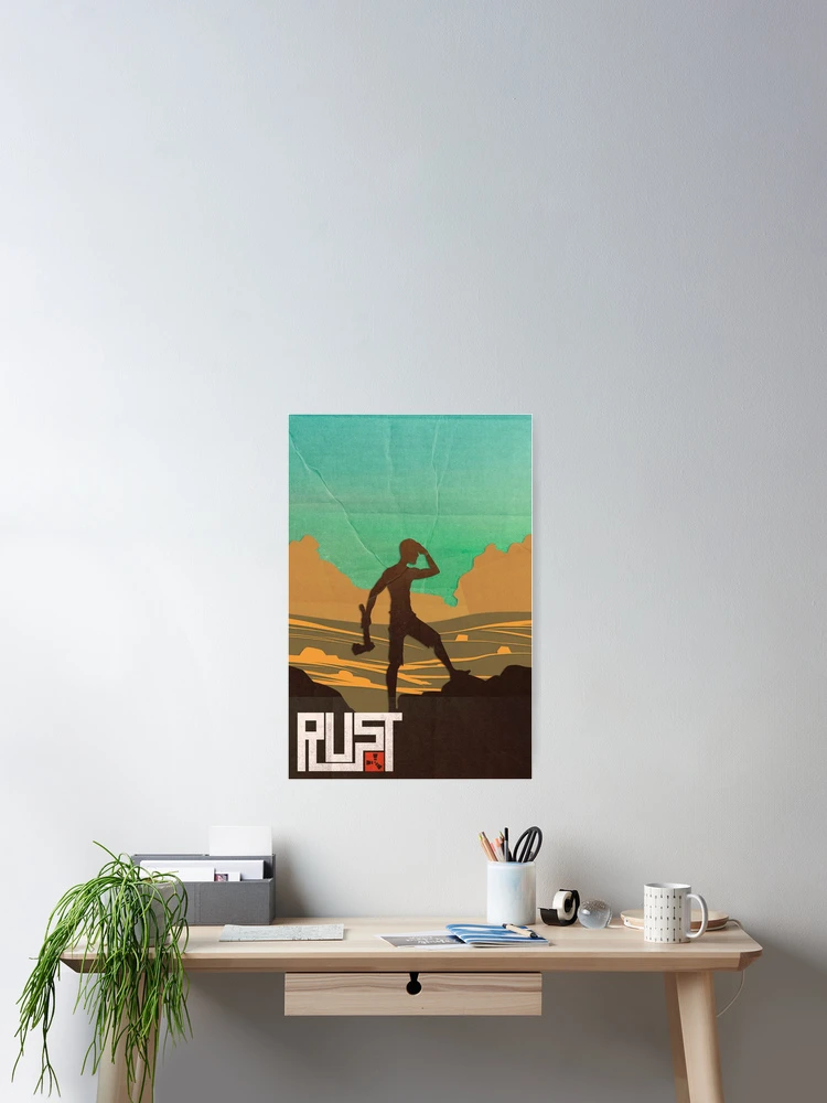 Thumbnail 2 of 3, Poster, Rust designed and sold by Puterfully.
