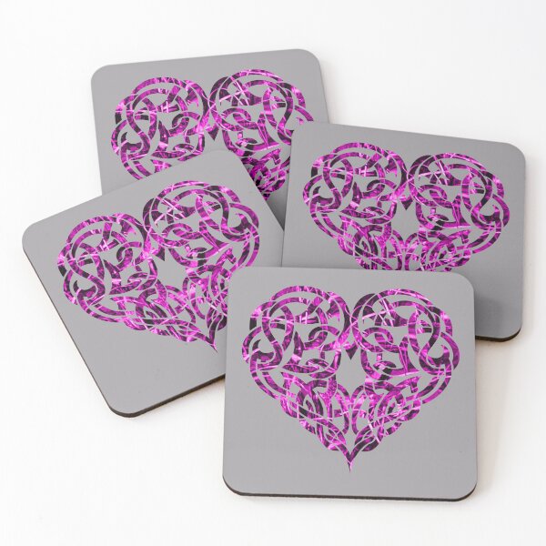Item preview, Tribal pink heart designed and sold by 2love.