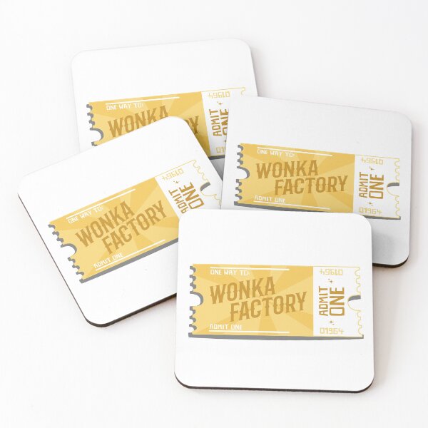 Item preview, Golden ticket to Chocolate Factory  designed and sold by PauRicart.