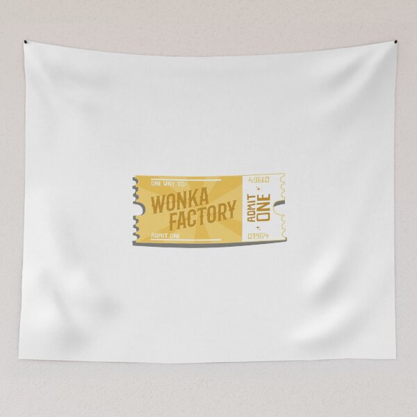 Item preview, Golden ticket to Chocolate Factory  designed and sold by PauRicart.