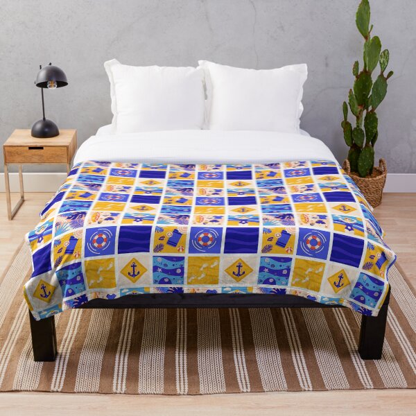 Item preview,  Retro Summer Vacation - Colorful Patchwork designed and sold by Simplulina.