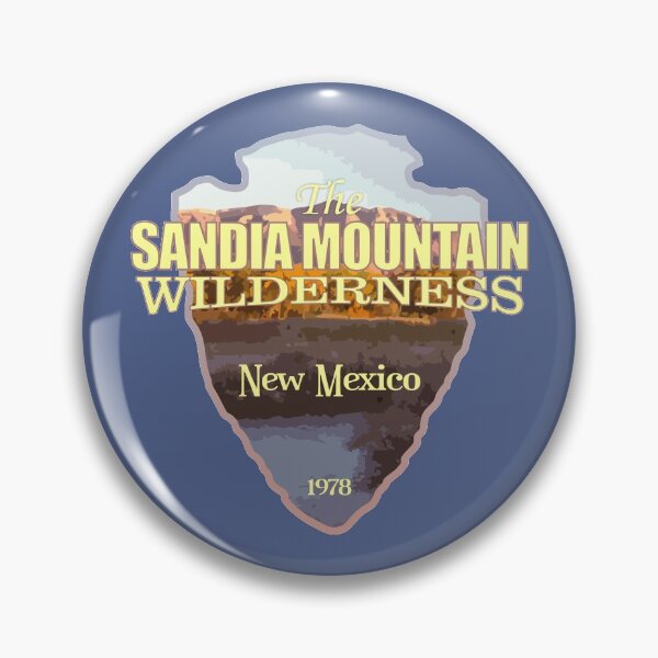 Item preview, Sandia Mountain Wilderness (arrowhead) designed and sold by curranmorgan.