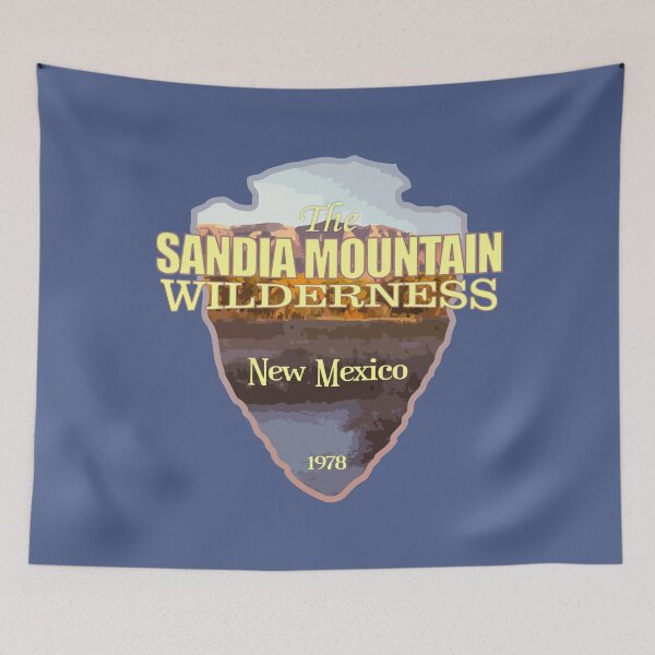 Item preview, Sandia Mountain Wilderness (arrowhead) designed and sold by curranmorgan.