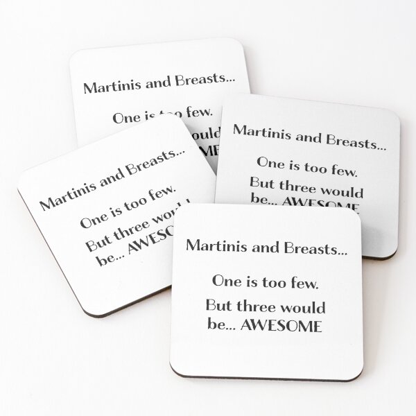 Item preview, Martinis designed and sold by PiperDownTees.