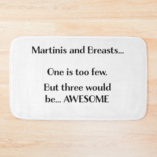 Item preview, Martinis designed and sold by PiperDownTees.