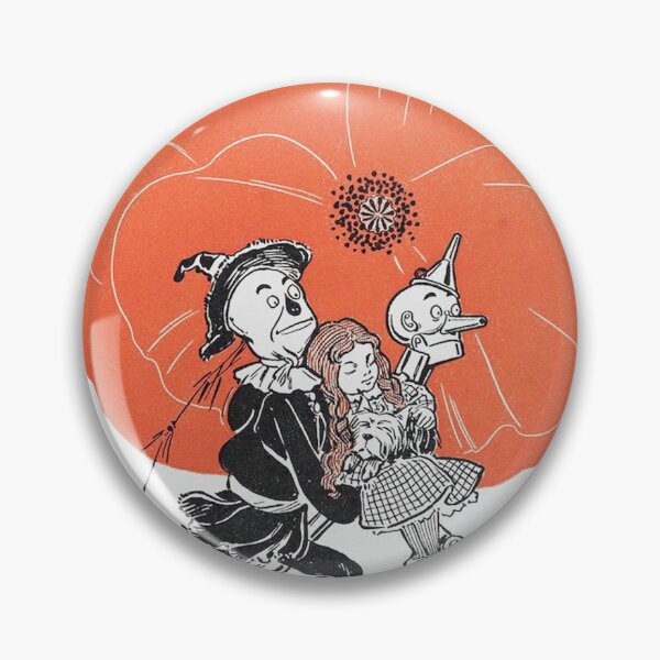 Item preview,  Tin Man, scarecrow and  Dorothy Illustration from the Wizard of Oz vintage art designed and sold by Vintage Designs +.