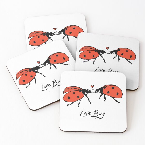 Item preview, Love Bug, two ladybirds in love. designed and sold by Laura-Fearn.
