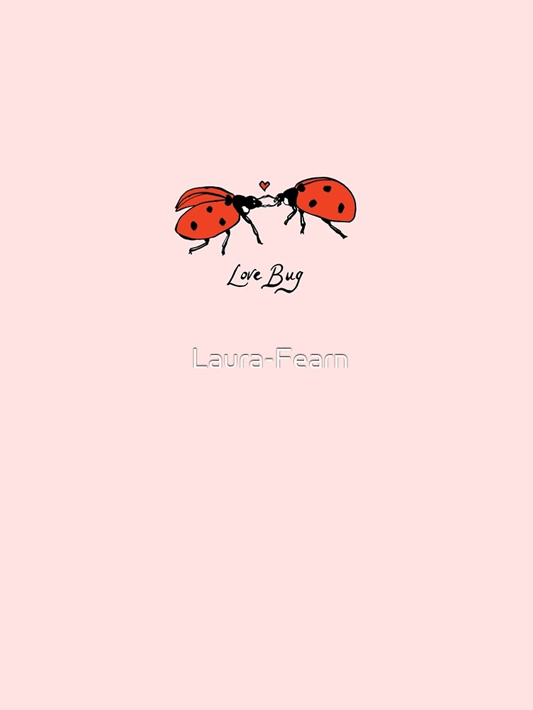 Love Bug, two ladybirds in love. by Laura-Fearn