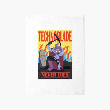 Technoblade never dies gamer video games funny Notebook - Journal Line -  130 Pages - 8.5 x 11 in : Wilson, Judith: : Books