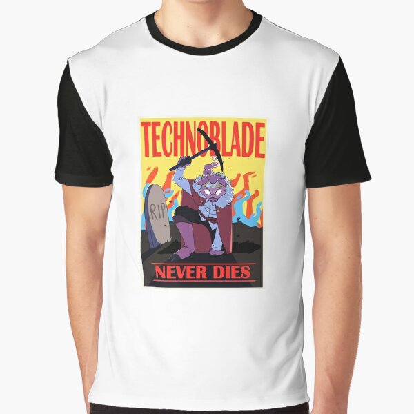 RIP Technoblade Never Dies Memorial Shirt For Fan - Jolly Family Gifts