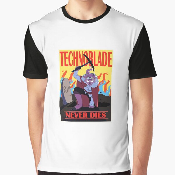 technoblade never dies Kids T-Shirt for Sale by khunthull